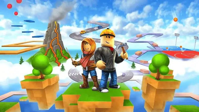 لقطة شاشة للعبة Roblox Storm على الكمبيوتر الشخصي، تعرض رسومات نابضة بالحياة وعناصر لعب ديناميكية في بيئة غامرة.